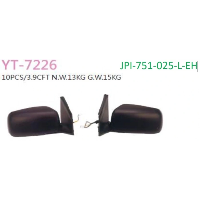 Ayna Dikiz Lancer 03-07 5 Fişli Isıtmali Lh Mıtsubıshı Lancer (Oem No: 1406Ayn2098181)