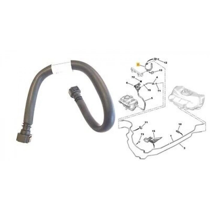 Yakıt Borusu 107 / C1 00Sonrası 1.4 Hdı (Oem No: 1574G2)