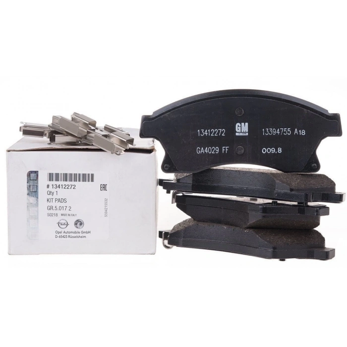 Fren Balata Astra J 09-16 / Cruze 09-14 / Aveo 11-14 (15 Jant) Ön (Oem No: 1605169)