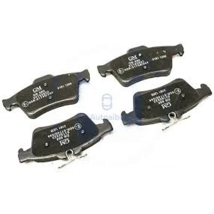 Fren Balatası Arka Dısklı Tıp/93183140/93176116/93192623/1605200/1605993/4254.A8 Opel Vectra C/Focus/Cıtroen/Mazda/Renault/Saab/Volvo Bm 02- (Oem No: 1605200)