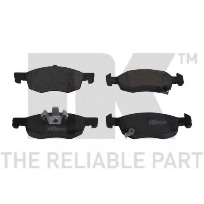 Fren Balatası Arka 14 Inch Opel Corsa E Bm 15- (Oem No: 1605280)