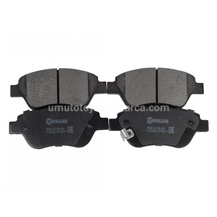 Fren Balata Corsa D 06Sonrası 1.0-1.2-1.4-1.3D 75Hp Ön (Oem No: 1605359)