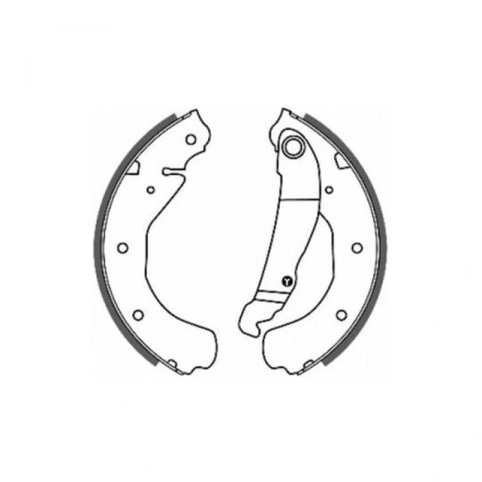 Fren Balata El Vectra A / Vectra B 93-02 (Oem No: 1605686)