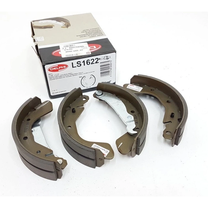 Fren Balata Astra F  92-98 / Corsa B 94-01 / Corsa C 01-06 / Vectra A 88-96 Levyeli Abslı Pabuç Arka (Oem No: 1605953)