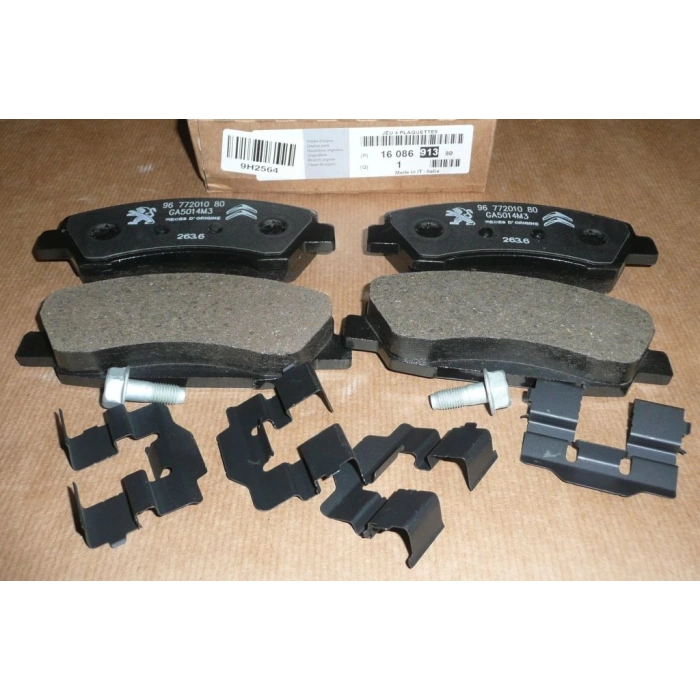 Fren Balata 301 12Sonrası 1.2Vtı-1.6Vtı / C Elysee 12Sonrası 1.2Vtı-1.6Vtı Ön (Oem No: 1608691380)