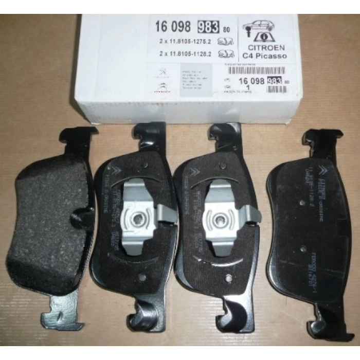 Fren Balata C4 Pıcasso Iı 13Sonrası / C4 Grand Pıcasso Iı 13Sonrası 1.6Vtı-1.6Hdı-2.0 Ön (Oem No: 1609898380)