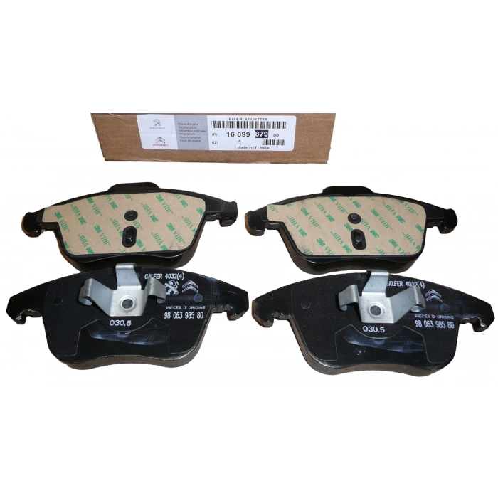 Fren Balatası Ön Psa 207/208/308/3008/307/Rcz B.M 07- (Oem No: 1609987980)