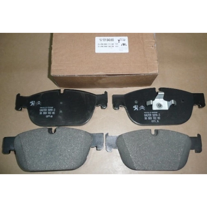 Fren Balatası Ön Psa 308/508/Rcz/C5 Iıı (X7) B.M 2010- (Oem No: 1610104080)