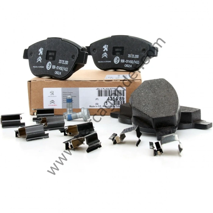 Fren Balata C4 04-09 / 207 06-12 / 307 00-07 (Esplı) Ön (Oem No: 1611140780)