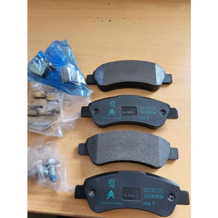 Fren Balata Ducato 06Sonrası / Boxer 06Sonrası / Jumper 06Sonrası Arka (Oem No: 1611140880)