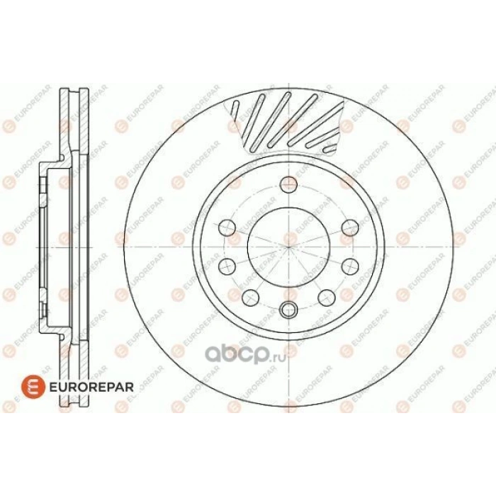 Fren Diski Ön 5 Bıjon Takım Opel Astra H Zafıra B Merıva A-B Z13Dth-Z16Xer-A16Xer-A13Dte Z17Dth Y20Dth 04- (Oem No: 1618881180)