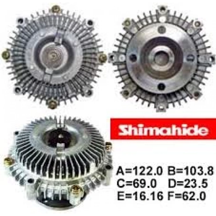 Fan Termiği Hılux-Hıace  89Sonrası  85 / 106 / 145 Küçük Kafa (Oem No: 16210-54070)