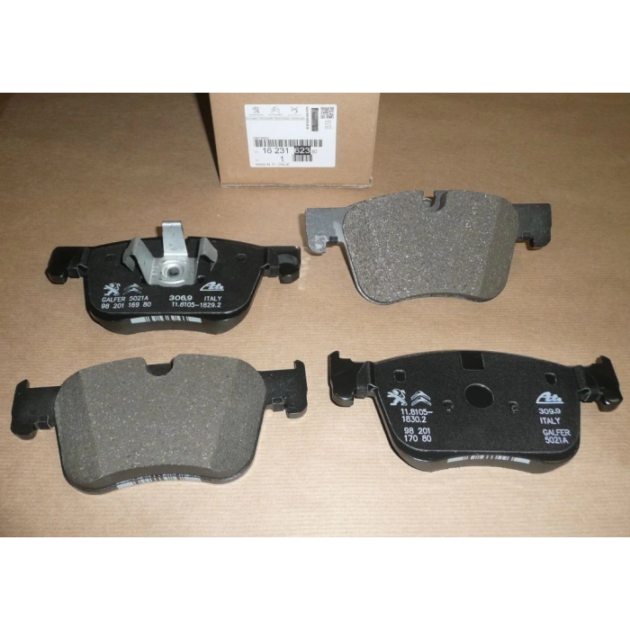 Fren Balata C4 Pıcasso Iı 13Sonrası / 3008 16Sonrası / Grandland 17Sonrası / Rıfter 19Sonrası / Proace Cıty 17Sonrası Ön (Oem No: 1623162380)