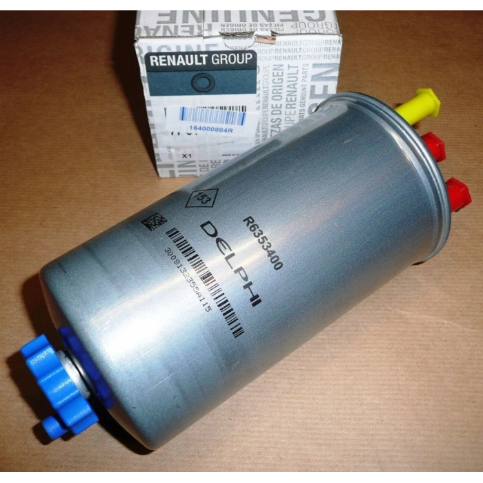 Yakıt Filtresi ( Mazot) Logan / Sandero / Duster 07=Den İtibaren; 1.5 Dci Euro 4 (Oem No: 164000884R)