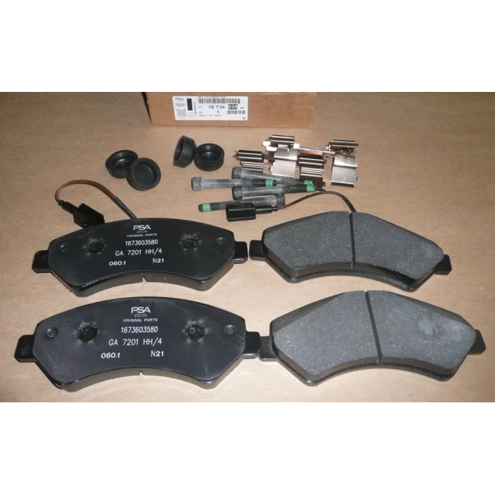 Fren Balatası Ön 16 Jant Psa Boxer Iıı / Jumper Iıı / Ducato Iıı B.M 06- (Oem No: 1673603580)