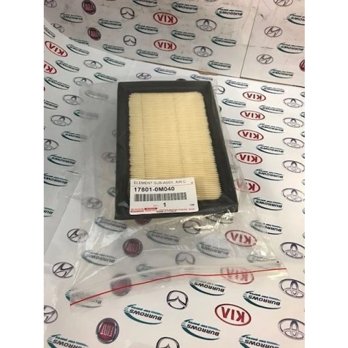 Hava Filtresi . Japon Corolla (E21) : Corolla (E21) Hb 1.8 Hybrid 19- : Chr (X1) 1.8 Hybrid 16- : Yarıs (P13) 1.5 Hybrid 12- : Yarıs (P13) 1.0 15- 1.8 Hybrid 19- (Oem No: 17801-0M040)