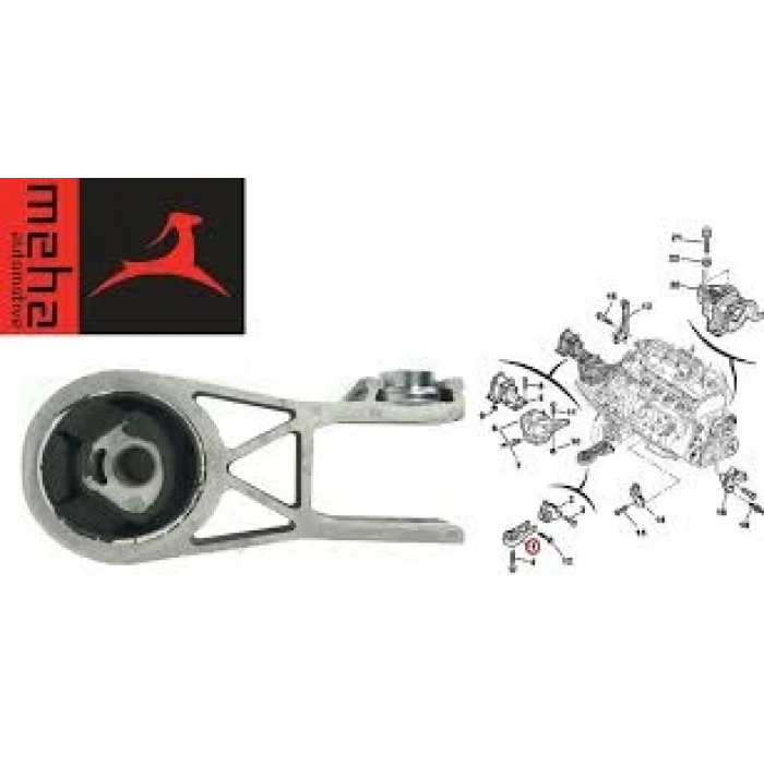 Takoz Şanzıman Ducato Iıı 06-14 / Jumper Iıı 06-14 / Boxer Iıı 06-14 Arka Alt 2.2 Jtd-2.3 Jtd (Oem No: 180695)