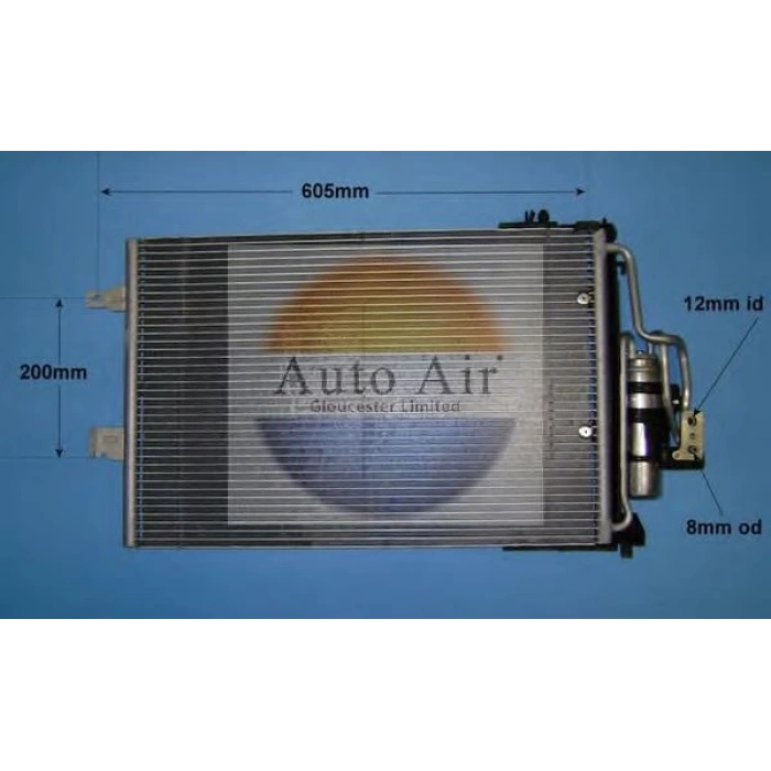 Radyatör Klima Combo C 01-06 1.4 Brazıng (Oem No: 1850114)