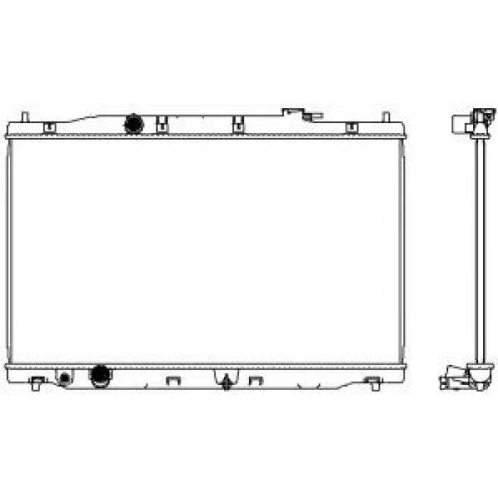 Su Radyatörü 425X728X16 Japon Crv (Re) 2.0 13-18 (Oem No: 19010-R6F-G51)