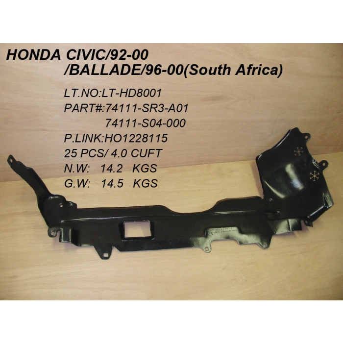 Muhafaza Karter Civic 96-00 Honda Cıvıc (Oem No: 1901Mkr9001002)