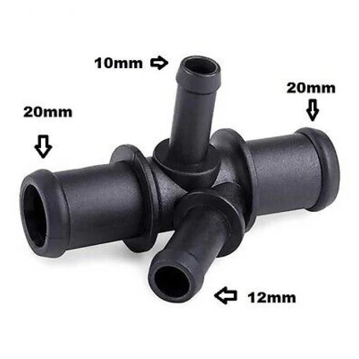 Su Flanşı Golf5 / Golf6 / Passat / Polo / A3 04-13 Caxa-Cbza-Cbzb-Cbzc-Cggb 1.2 Tsi-1.4 Tsi (Oem No: 1K0121087P)