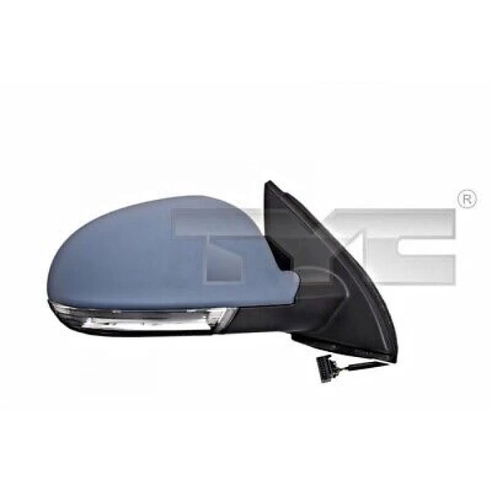 Volkswagen Jetta 2005-2010 Dış Dikiz Aynası Sağ Elektrikli Isıtmalı Astarlı Sinyalli (Oem No: 1K1857508Db)