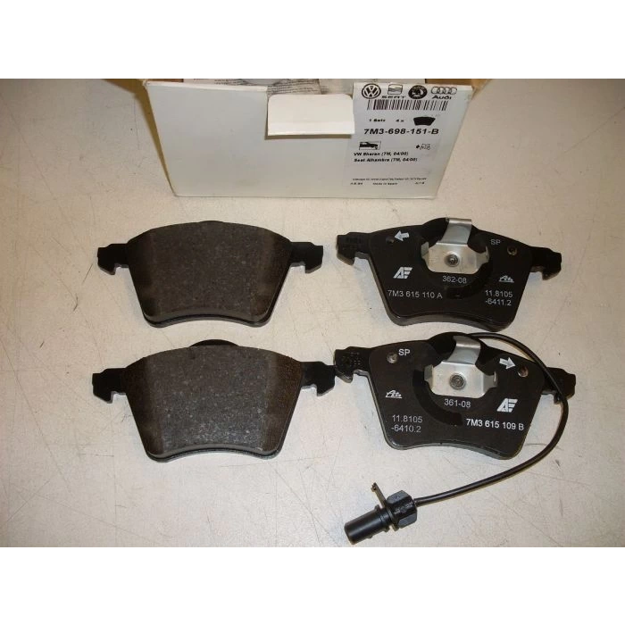 Fren Balatası Ön Vw Sharan-Galaxy-Alhambra Bm 95- (Oem No: 1M21 2K021 Aa)