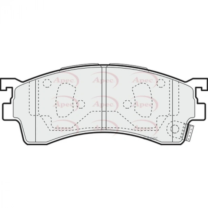 Fren Balata 626  92-97 / Rıo 04-05 Ön (Oem No: 1U0L3328Z)