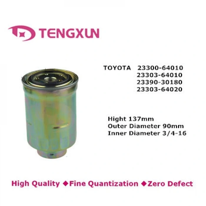 Yakıt Filtresi (Mazot) L200 11-14 / Hılux  84-10 / Hıace / E2200  98=Den İtibaren;/ Bt-50 06 =Den İtibaren;/ Ford Ranger / Vanette (Oem No: 23300-64010)