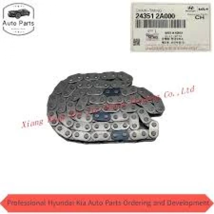 Eksantrik Zincir Seti Accent 06-11 Era / Blue 11-20 / Getz 06-11 / Cerato 04-09 / Rıo 06-11 / İ20 09-20 / İ30 07-11 / Elantra 16-18 / Dizel (D4Fa - D4Fb - D4Fc) / (8 Parça) (Oem No: 24351-2A000)