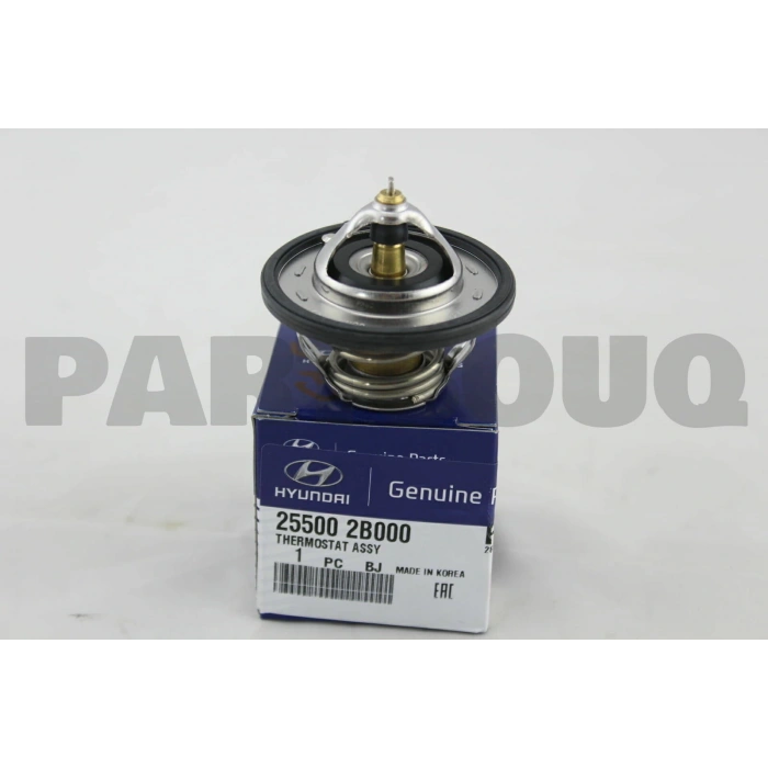 Termostat 82 Cc 54 Lük Kore Accent Blue/Elantra/I10//I20/Ix20/Ix35/I30/Cerato 1,2-1,4-1,6 Benzın 2007- (Oem No: 255002B000)