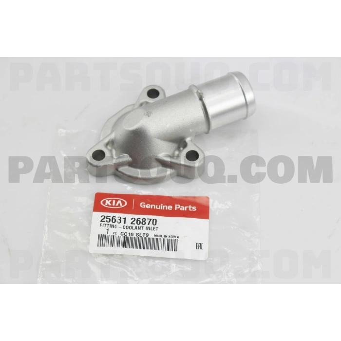 Termostat Kapagı Üst Termostat Yuvası : Üst Kore Accent Era 1,6 Benzın 2006- (Oem No: 2563126870)