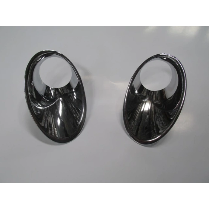 Renault Megane- 3- Hb- 12/13; Sis Lamba Kapağı Çerçeve Nikelajı Sağ/Sol Set 2 Parça (Oem No: 261521021R)