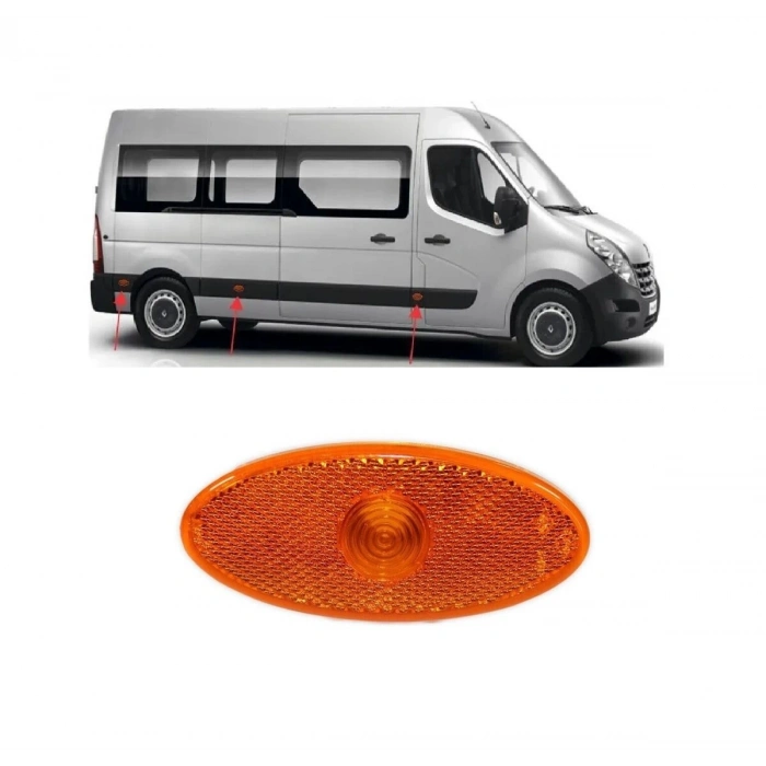 Yan Sınyal Sarı Renault Master Iıı Bm 10- (Oem No: 261B00001R)