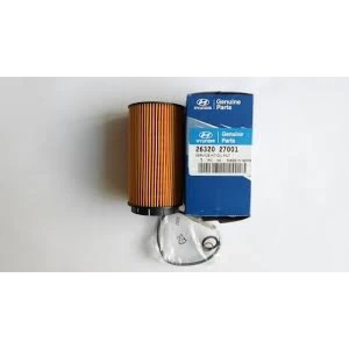 Yağ Filtresi Tucson 05=Den İtibaren; / Santa Fe 01=Den İtibaren;2.0 Crdı / Sportage 04-10 2.0 Crdı / Cerato 04=Den İtibaren; (Oem No: 26320-27001)