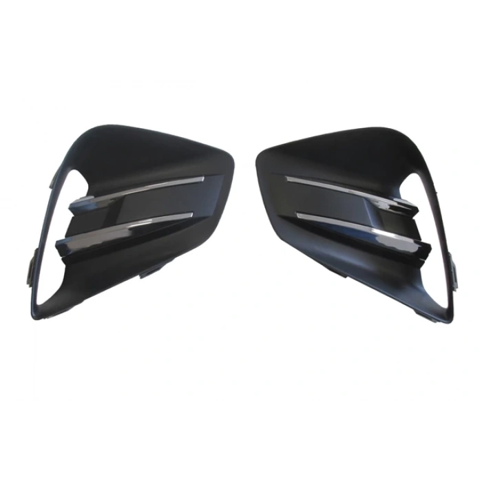 Renault Clıo- 5- Hb- 20/23; Sis Lamba Kapağı Sağ/Sol Set (2 Parça) Sis Deliksiz Nikelajlı (Oem No: 263313919R)