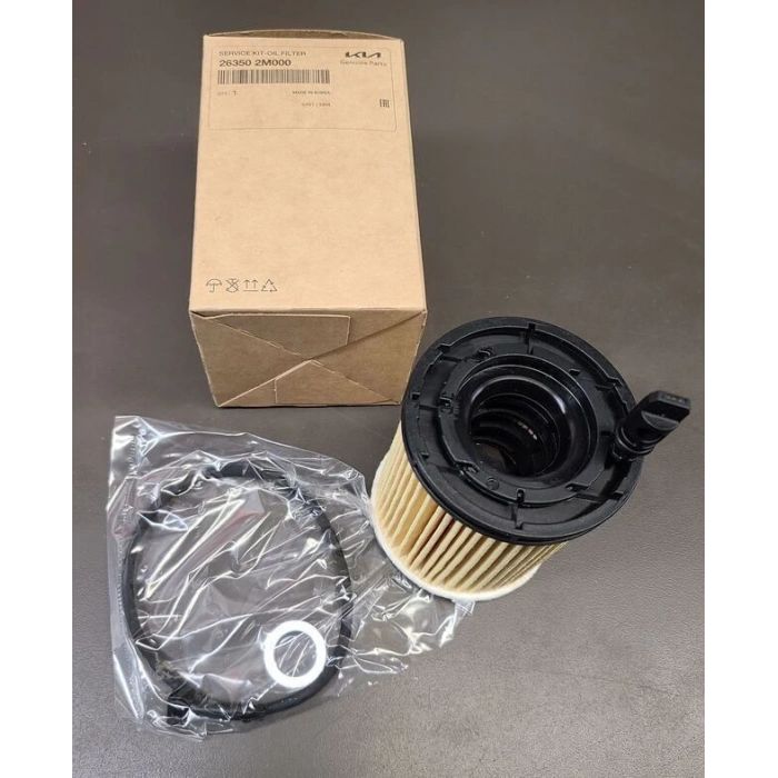 Yağ Filtresi Elantra 21=Den İtibaren; / Tucson 21=Den İtibaren; / Sportage 20=Den İtibaren; 1.6 T-Gdı / Hybrıd (Mahle Tip) (Oem No: 26350-2M000)