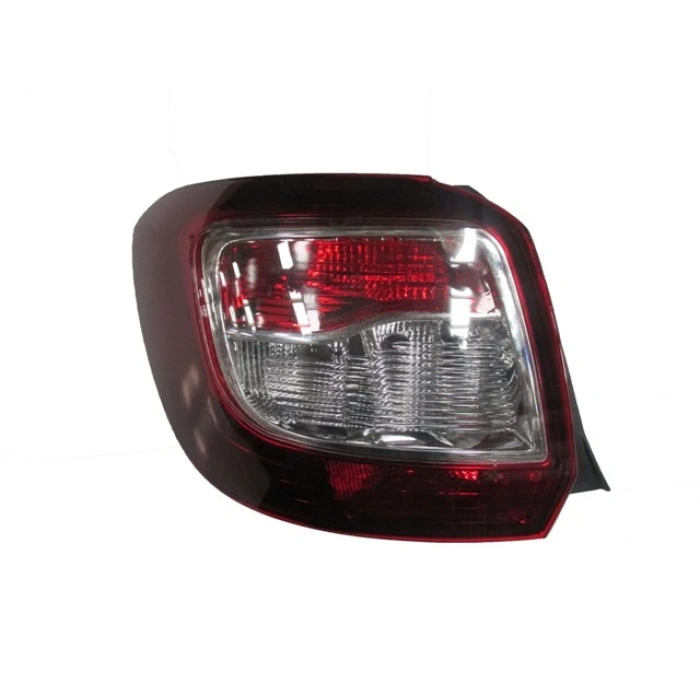 Dacia Sandero 2013-2016 Stop Lambası Sol Koyu Kırmızı - Beyaz (Stepway) (Füme) (Mars) (Oem No: 265550577R)