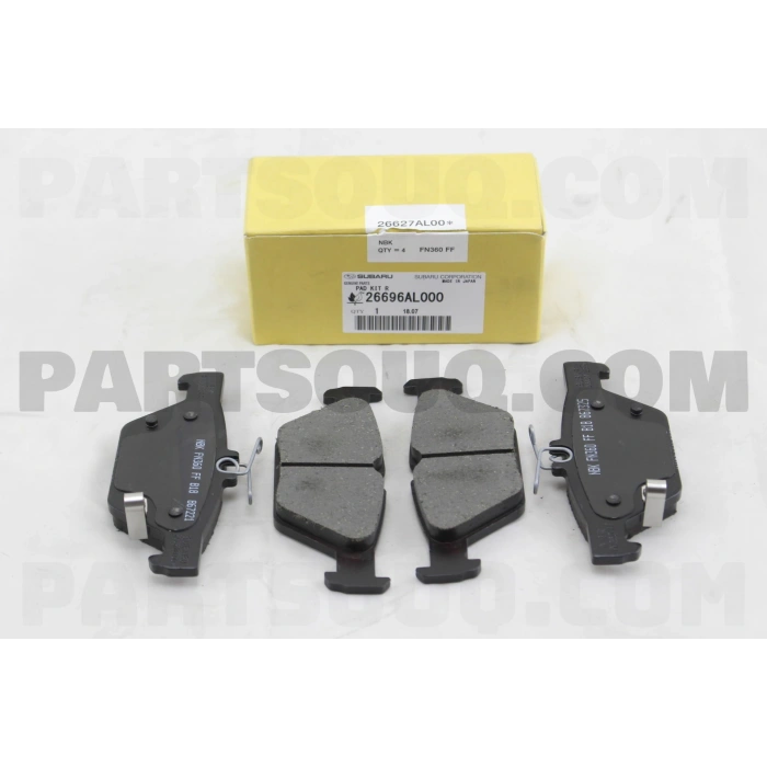 Fren Balatası Arka . Japon Xv (Gt) : Forester (Sk) 18- 1.6 17- (Oem No: 26696-Al000)