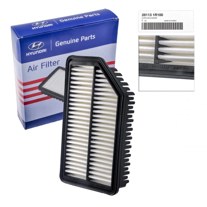 Hava Filtresi Kore Accent Blue Benzın-Dızel 2011-2015 (Oem No: 281131R100)