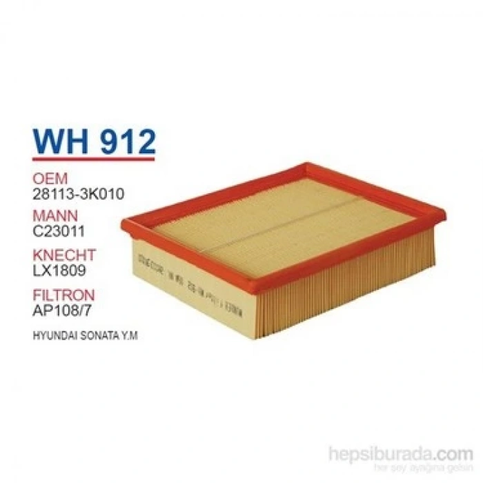 Hava Filtresi Sonata 06-11 2.0-2.4 Benzinli (Oem No: 28113-3K010)