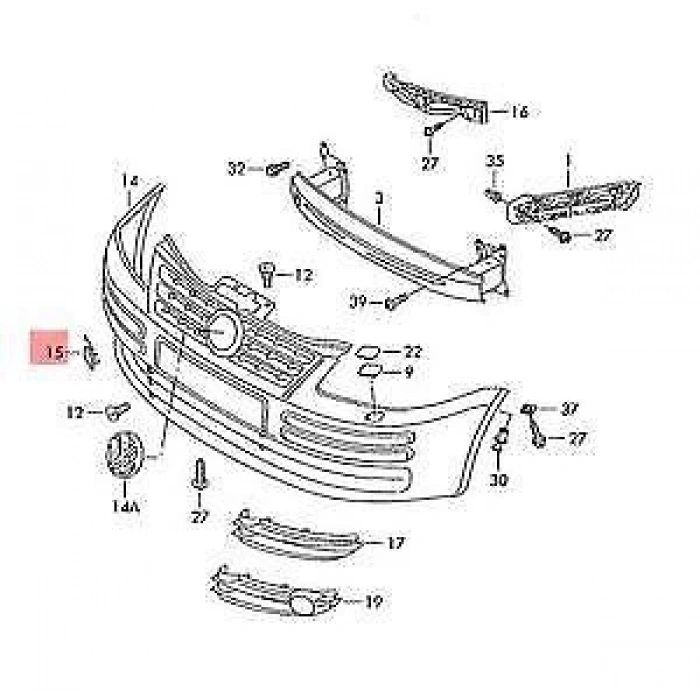 Çeki Demir Kapağı Caddy 15Sonrası (Oem No: 2K5807241Bgru)