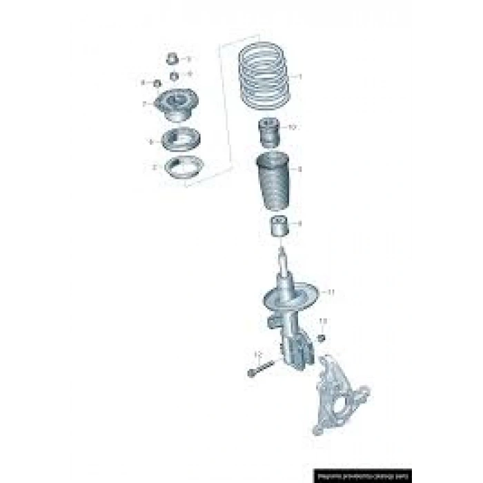 Amortısör Lastiği Ön Körüklü Set Vw Crafter-Man Tge Bm 16- (Oem No: 2N0412303H)