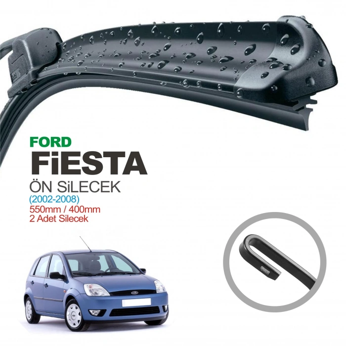 Fiesta Fusion Ecosport Ranger 2002  Silecek Süpürgesi Ön Takım (Takım) (Oem No:2S6J S17528 Aa)