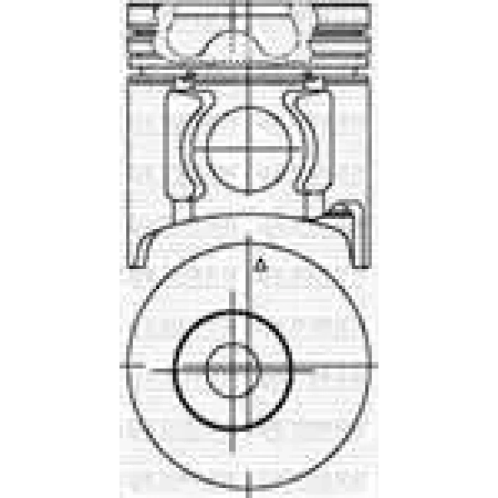 Piston Segmanlı Canter 659 Turbo Std (Oem No: 31-04448-000)