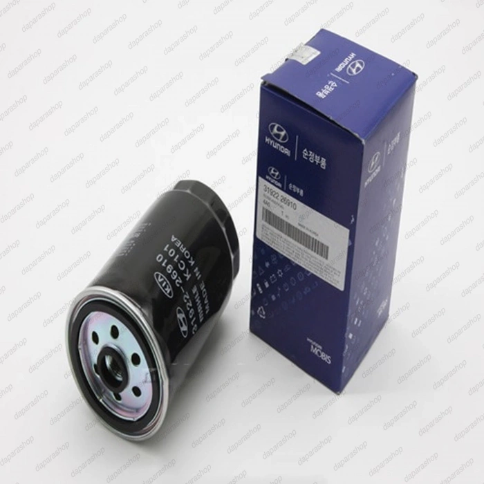YAKIT FİLTRESİ (MAZOT) ACCENT 03-11 ADMIRE / ERA / GETZ 03-11 / STAREX 02-08 / MATRIX 06-08 / santa fe 06-11 DIZEL UZUN TİP (Oem No: 31922-26910)