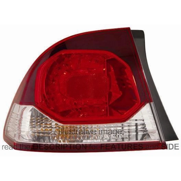 Honda Civic 2010-2012 Stop Lambası Fd6 Sedan Ledli Dış Sağ (Oem No: 33501-Snb - G51)
