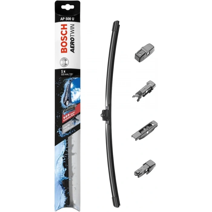 Silecek Süpürgesı Ön Aerotwin Plus Tekli Silecek - [ 500 Mm ] (Seffaf Paket) Kore Tüm Modeller Bm 2000- (Oem No: 3397006947)