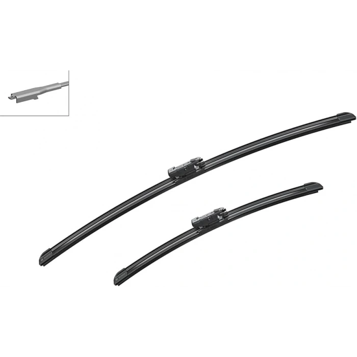 Silecek Süpürgesı Ön Takım Aerotwın Silecek Setı - ( 600 / 400 Mm ) Fıat Megane Iıı-Fluence-Clıo Iıı Bm 00- (Oem No: 3397007116)