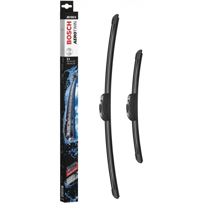 Sılecek Süpürgesı Ön Takım Aerotwin Silecek Seti - 550 / 340 Mm Kore Tüm Modeller/Getz Bm 2000- (Oem No: 3397007589)
